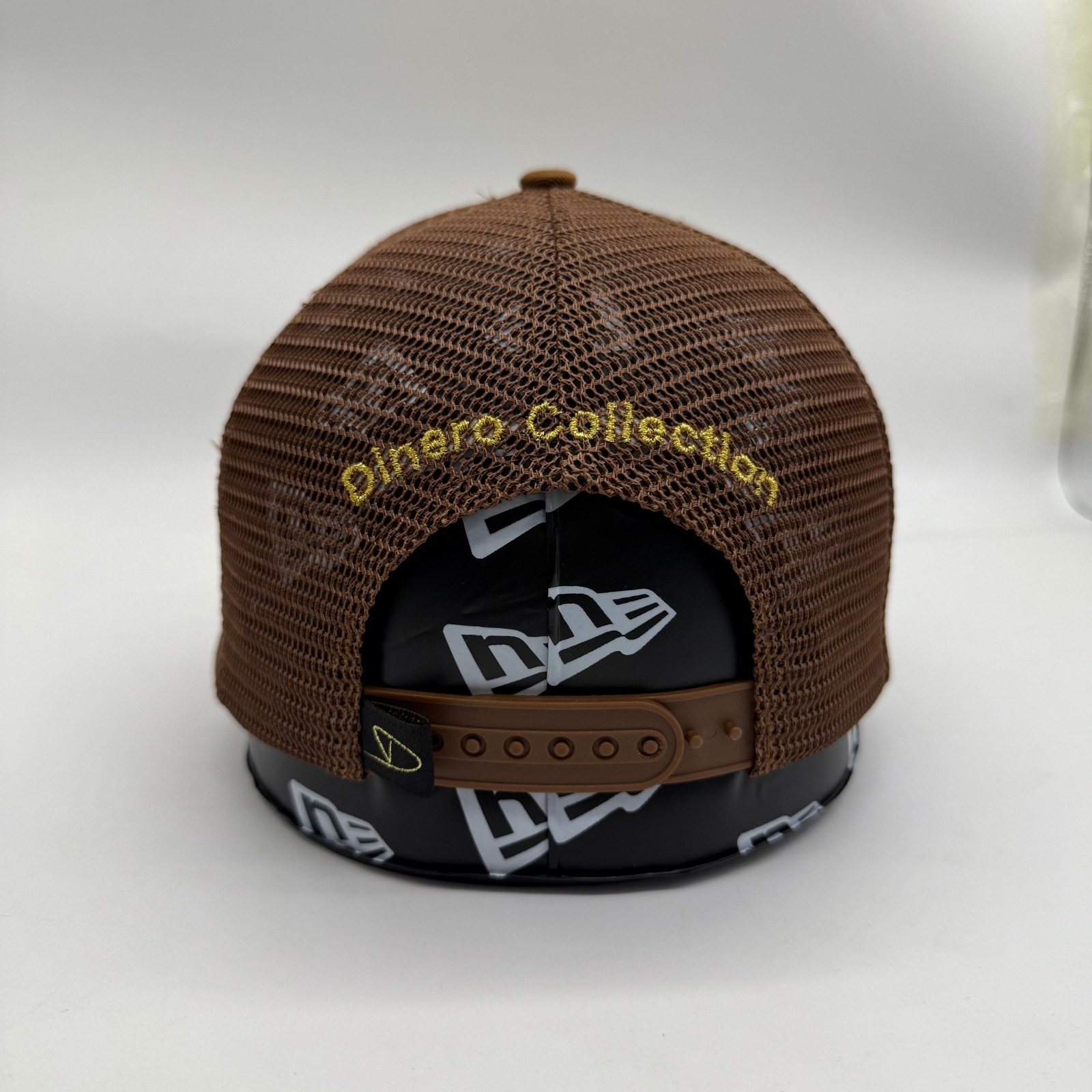 Tan trucker back